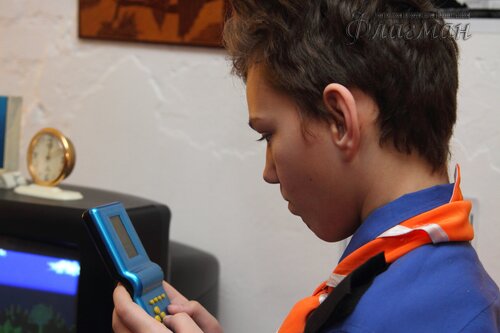 Женя Половинкин знакомится с тетрисом